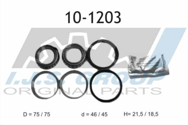 IJS GROUP Комплект подшипника ступицы колеса 10-1203